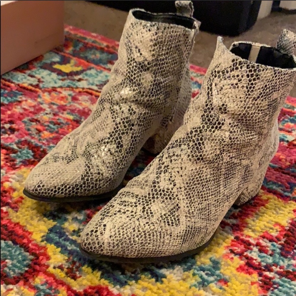 Buckle Ankle Boots